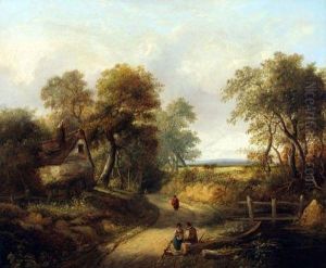 Scene Near Barking by William Henry Crome