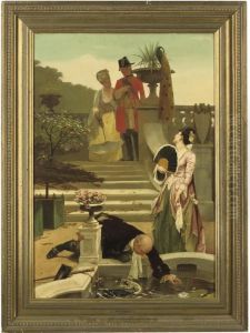 Reaching For A Flower by James Shaw Crompton