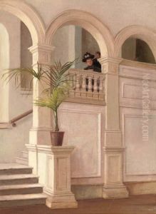 Awaiting A Visit by James Shaw Crompton