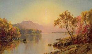 Greenwood Lake by Jasper Francis Cropsey