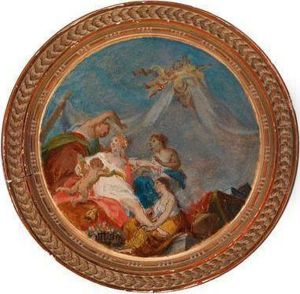 The Crowning Of Venus by Giovanni Battista Crosato