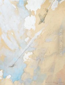 'in Aworld Of Space' by Frederick Gordon Crosby