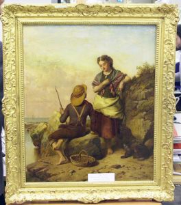 Daterad 1881.tillskriven. "to Be Or Not To Be".