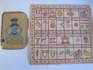 Twelve Tantric Manuscript Leaves And Charts, Western India, Early 19th Century
 465 X 467 Mm. And Smaller(13)