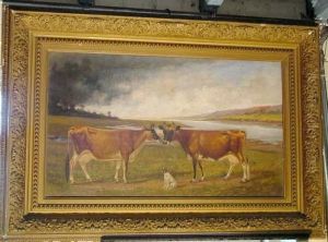 Kissing Cows