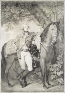 Portrait Of King George Iv by Richard Crosse