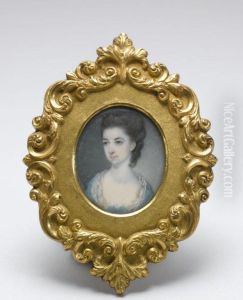 Portrait Of Harriot Acton by Richard Crosse