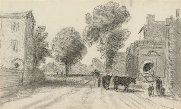 The Approach To Brook Green, London - view 1