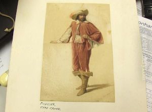 Study Of A Cavalier by Eyre Crowe