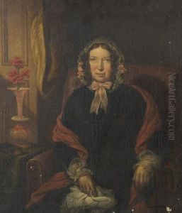 Portrait Of A Lady Seated by Nicholas Joseph Crowley