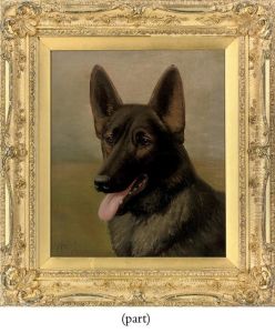 Jules Of Siler Warren, An Alsatian by Henry Crowther