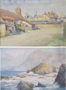 A Village by William Edwards Croxford