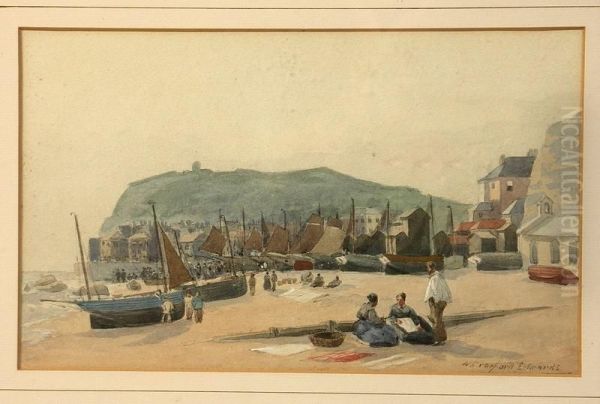 Coastal Village Scene - view 1