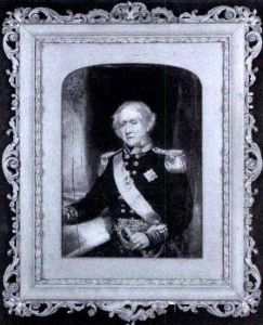 Admiral Sir James Hawkins Of Whitshed Bt by Frederick Cruickshank