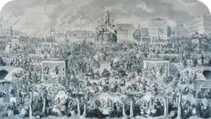The Worship Of Bacchus Or The Drinking Customs Of Society by George Cruickshank