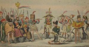 Review Of The French Troops On Their Returning March Through Smolensko