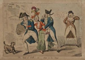 The Maid Of Bath,
Or Mac In Her Teens by Isaac Cruikshank