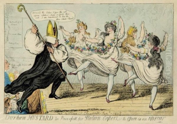 Durham Mustard Too Powerfull For Italian Capers, Or The Opera In An Uproar - view 1