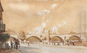 Le Pont D'avignon by Victor Crumiere