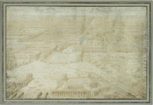 Vue Cavaliere Du Chteau De Versailles by Lieven Cruyl