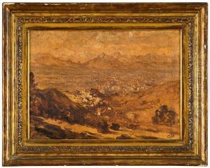 Paesaggio Con Vallata E Paesi by Cub