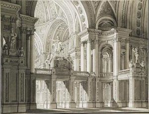 Interior De Un Templo Romano