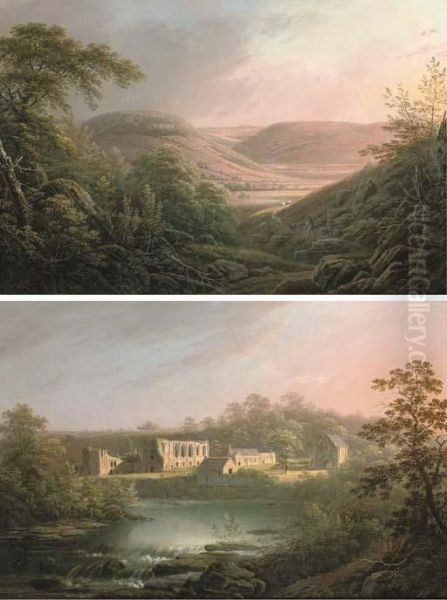 View From Marske Edge; And View Of Easby Ruins - view 1
