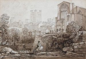 Richmond, Yorkshire by George, the Younger Cuitt