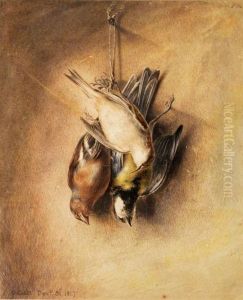 Still Life Of Dead Birds by George, the Younger Cuitt