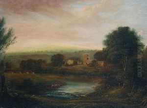 Evening At Wensley, Yorkshire