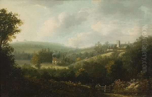 Landscape With Country Village - view 1