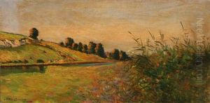 River Landscape, Spring by Arthur Cumming
