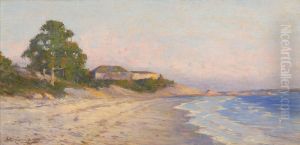 Luminous New England Coastal Scene by Arthur Cumming
