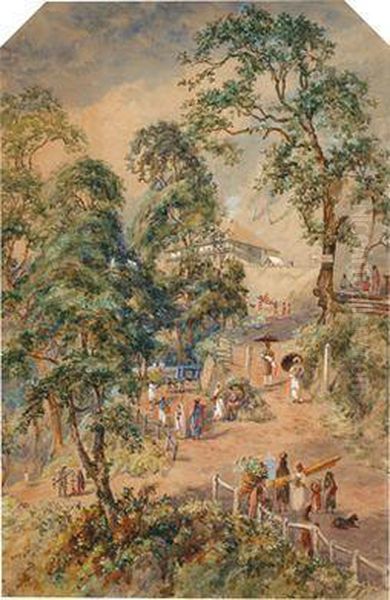 Raby Lodge In Der Indischen Stadt Shimla - view 1