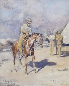 Soldiers On Excerise, South Africa by William Skeoch Cumming