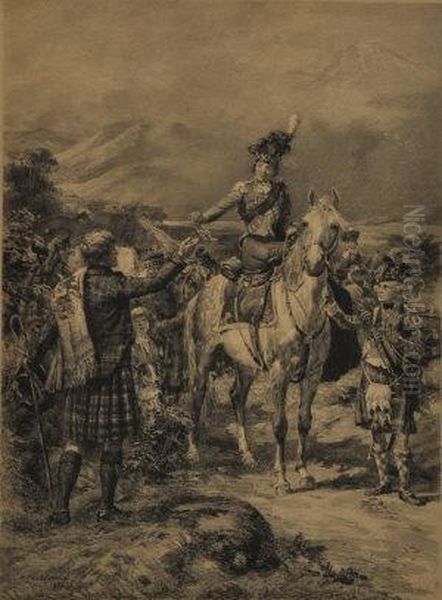 The Arrival Of Queen Victoria In The Highlands - view 1