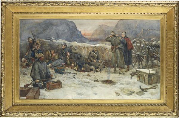 The Gordon Highlanders: Daybreak In The Trenches - view 1