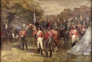 Royal Scottish Dragoons by William Skeoch Cumming