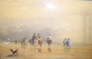Crossing Margate Sands by Henry Cundell