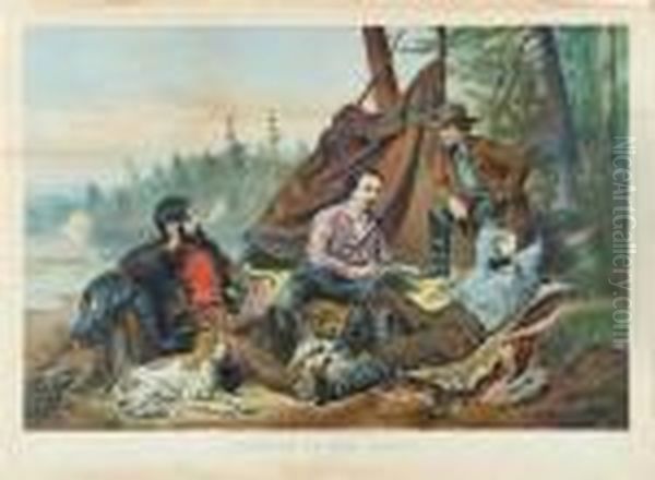 Camping In The Woods, Laying Off - view 1