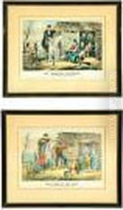 The Arkansas Traveller by Currier & Ives Publishers