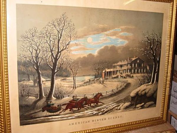 North American Winter Scenes. Evening. - view 1