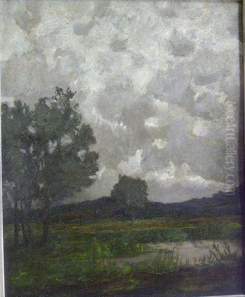 Landscape With Approaching Storm - view 1