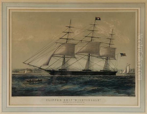 Clipper Ship "nightingale" - view 1
