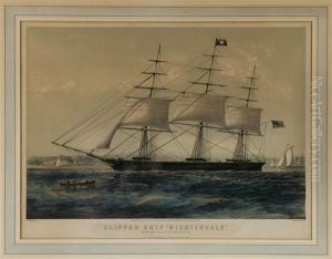 Clipper Ship "nightingale" by Currier