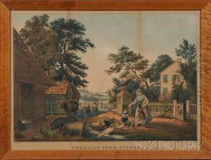 American Farm Scenes No.
2. (summer) by Currier