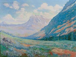 Indian Country, Wyoming by Walter Barron Currier