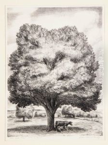 The Oak Tree by John Steuart Curry