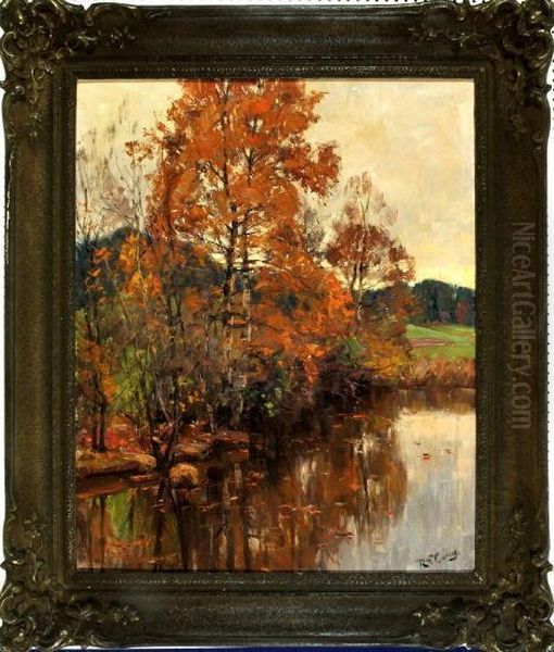 Herbstbaume Am Bachlauf - view 1