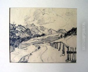 Alpenlandschaft by Robert Franz Curry